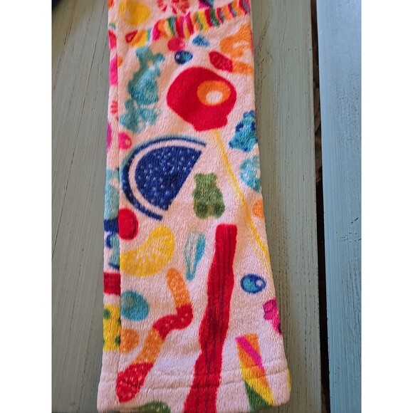 Dylan Candy Bar Youth Girls XS Small Standard Colorful Fleece PJ Bottoms Elastic - Picture 4 of 8